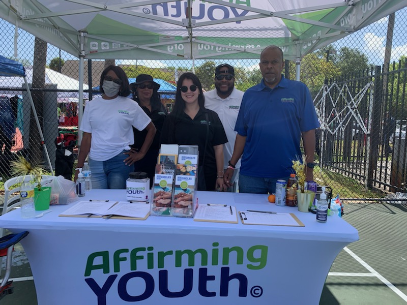 Affirming_YOUth's tweet photo. What better way to spend Saturday morning than at the Health is Wealth Fair 2022? Thank you @BTacolcy for having us! We were able to reach out to many community members and look forward to continuing the work we do best, helping the community. #AffirmingYouth https://t.co/AC2INOrNcX