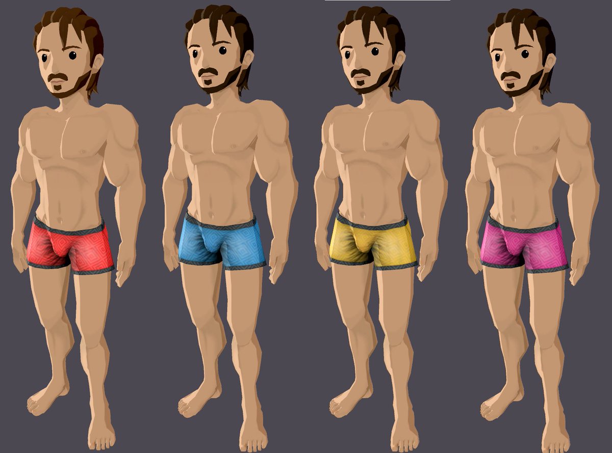 Alright everyone, want to see what color shorts people are vibing? <a href="/decentraland/">Decentraland</a> #Decentraland #DCL #Wearables #NFT