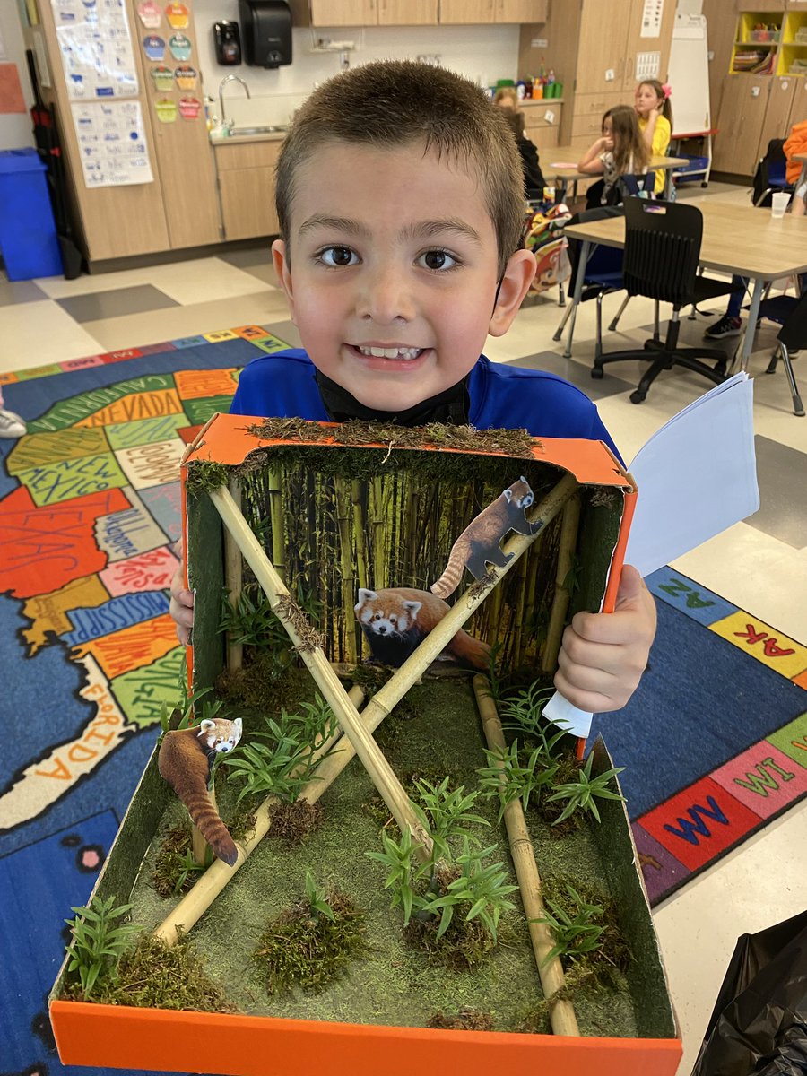batavia_elem's tweet photo. Mrs. Schmittou’s Animal Projects https://t.co/b4rh7q41Ik
