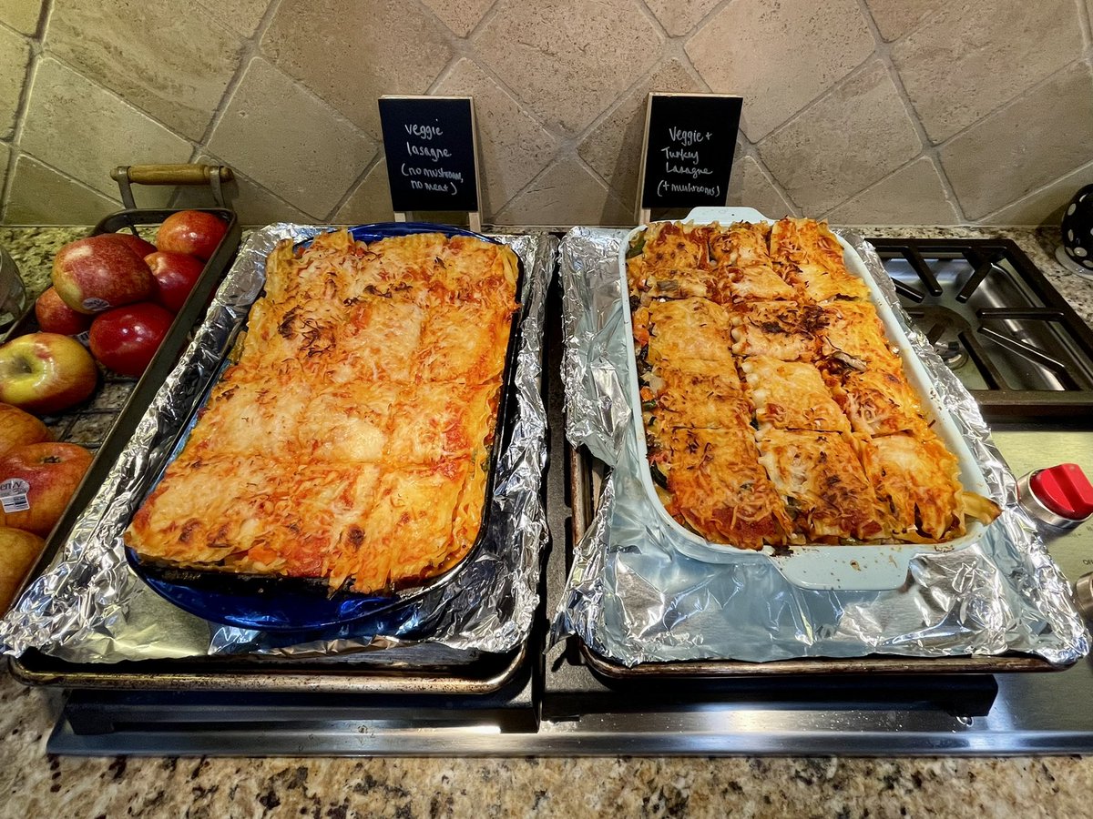 I made the most delicious veggie lasagne! (meat option available)
Easy recipe here:
bit.ly/TMVeggieLasagne