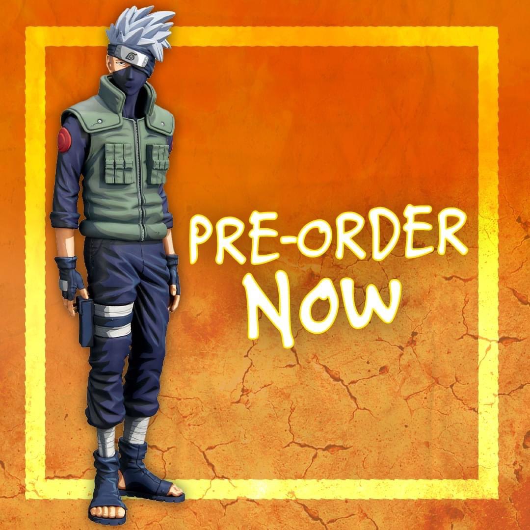 Don't let #KakashiHatake's appearance fool you - he may seem harmless, but when it's time to fight he's a skilled ninja. This #Banpresto #Naruto figure is available for preorder now! <a href="/Walmart/">Walmart</a>

walmart.com/ip/411696450