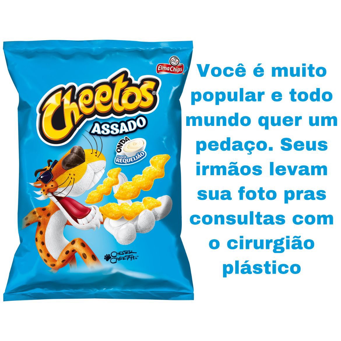 Cheetos Assado Onda Sabor Requeijão