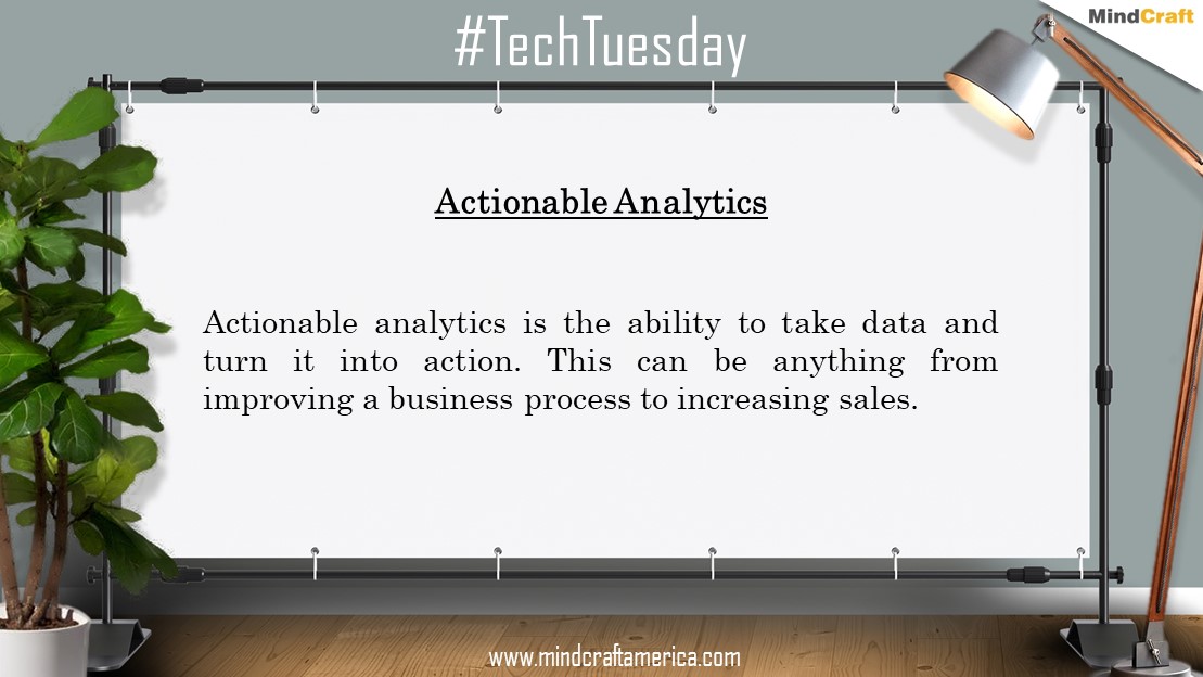 MindCraftGlobal's tweet photo. #TechTuesday #ActionableAnalytics
#MindCraftGlobal https://t.co/nDsEd3PcqJ