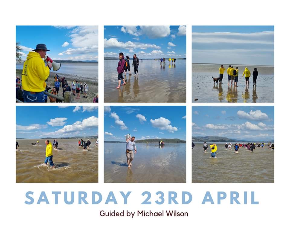 Well that is the first walk ticked off ✔️

We got a little bit wind swept but that didn't stop us having a great walk! 

Thank you to One Women at a Time for joining us out on the sands today raising money for your charity

#baywalk #Arnside #grange #morecambebay #michaelwilson