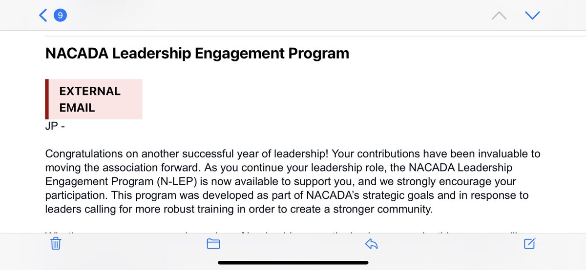 Words cannot describe how excited I am that the NACADA SLC (with help from the MRRC) is finally ready to launch the NACADA Leadership Engagement Program (N-LEP). The N-LEP has been a work in progress for many years. Thanks to all past and present SLC folks for their dedication!