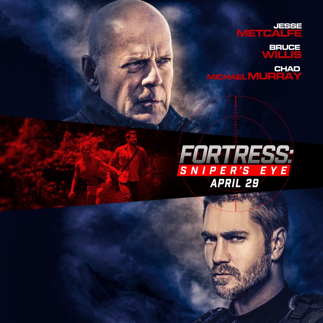 ChadMMurray's tweet photo. The war isn't over. It's just starting. Watch #FortressSnipersEyeMovie. Available in Select Theaters, On Demand and @AppleTV April 29. https://t.co/MPNuTDnwF4