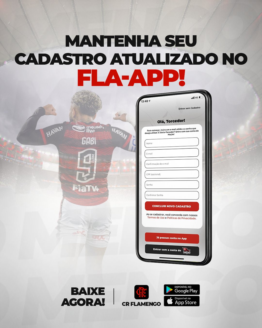 Flamengo on X: Nação, aqui no Fla-APP você encontra todos os