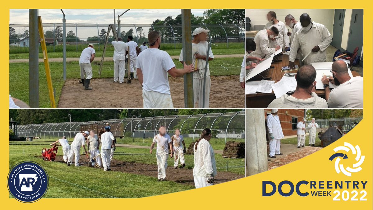 ADCPIO's tweet photo. Employment can be one of the biggest barriers offenders can face when transitioning back into the community. The ACSD is dedicated to supplying offenders with various skills to aid them in the workforce when released.
#ARreentry #Reentry #NationalReentryWeek #ARDOCFamily https://t.co/Ym0bihybqF