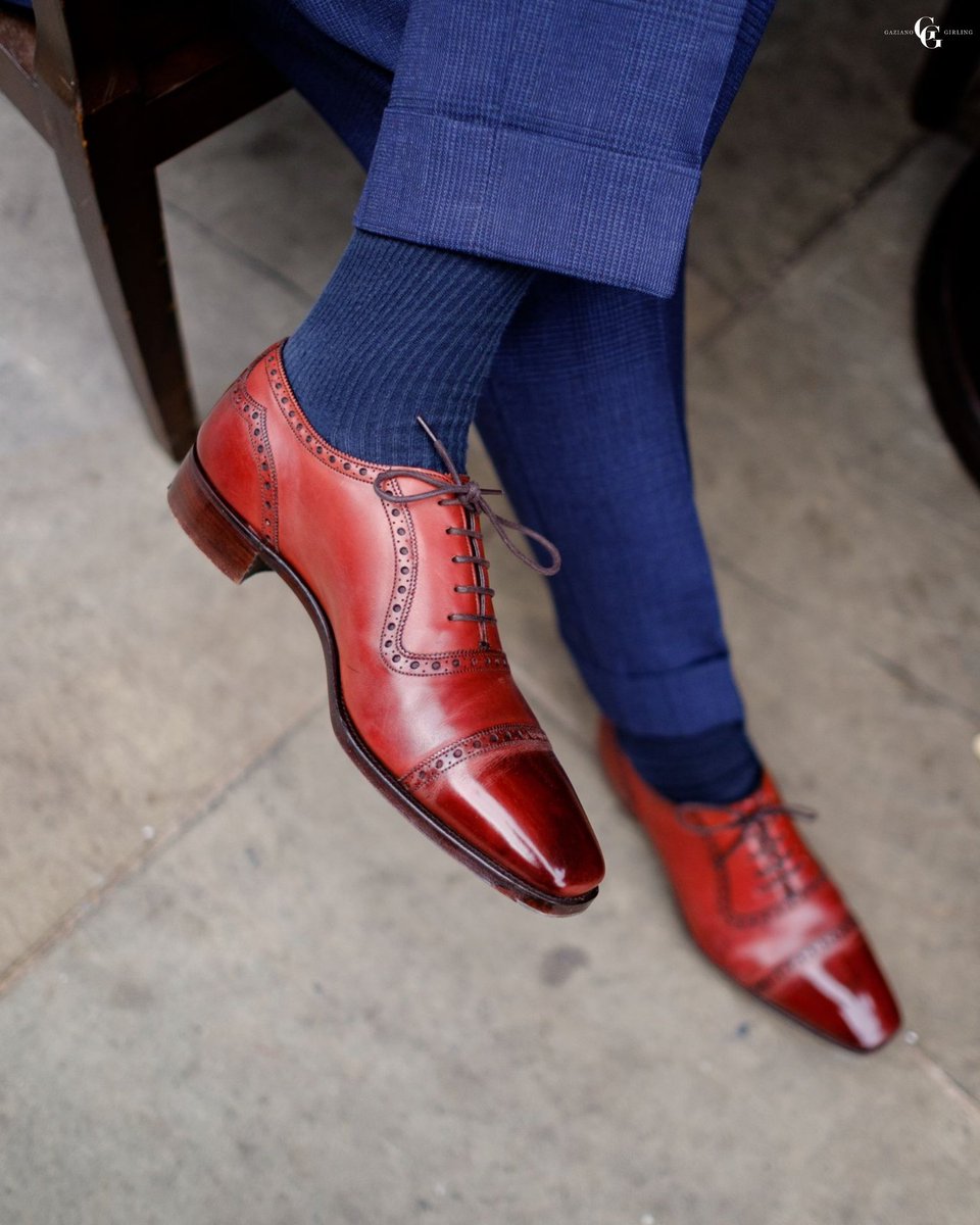 The classic Gaziano Girling In Vintage Cherry On The TG73 Last!

Learn more here 👉 swiy.co/7vYg

📸: @mohansinghphoto