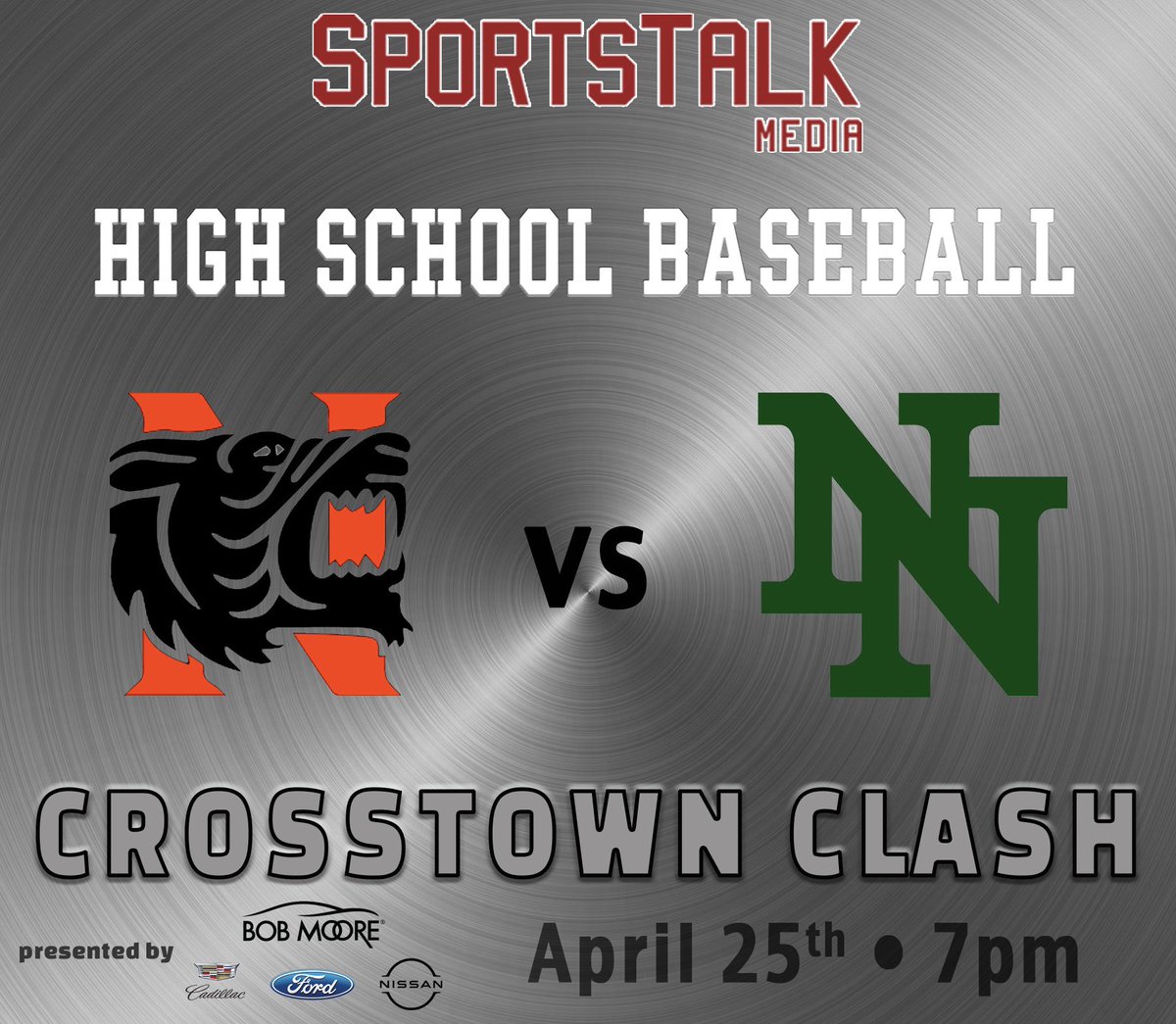 Crosstown Clash baseball tonight! ⚾️ 

🆚 Norman North
⏱ 7 p.m.
🗓 April 25
💻 NormanSports.TV
#okpreps