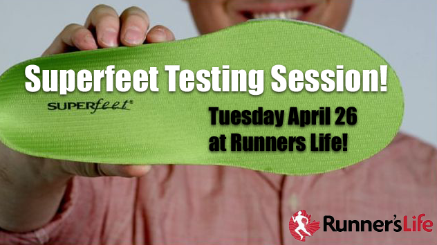 Superfeet insole testing session! A unique opportunity to sample the various models to discover premium comfort and support. Don't miss out! Your feet will thank you.