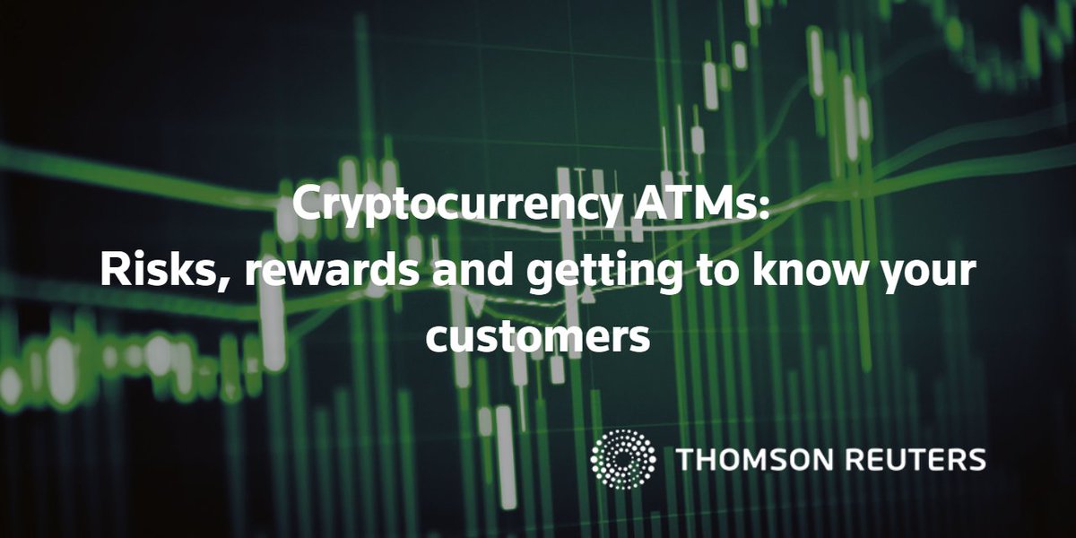 New Bitcoin ATMs that allow users to tap into #Cryptocurrencies easily and quickly are popping up all over, and cyber-criminals also are taking notice. tmsnrt.rs/3k3RfV8

<a href="/AttyGinaJurva/">Gina Jurva</a> #BitcoinATMs #Cryptocurrency #TRInstitute