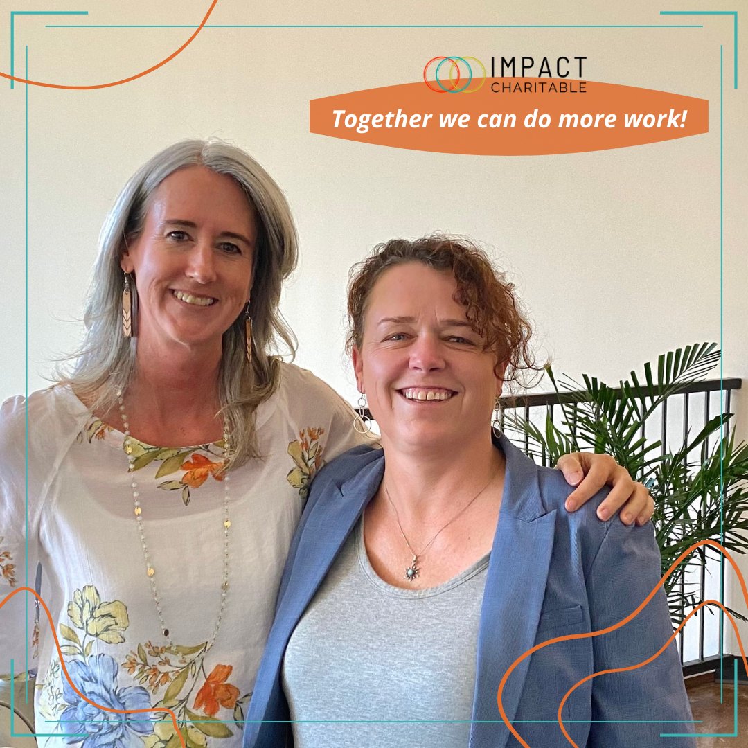 Impact Charitable thrives in collaboration! At a recent happy hour hosted by SVP Denver, Cindy Willard, IC Capital Activation, and Colleen Kazemi, SVP Denver Executive Director, we celebrated our most recent joint project - a loan into Hands of the Carpenter. 

#athread