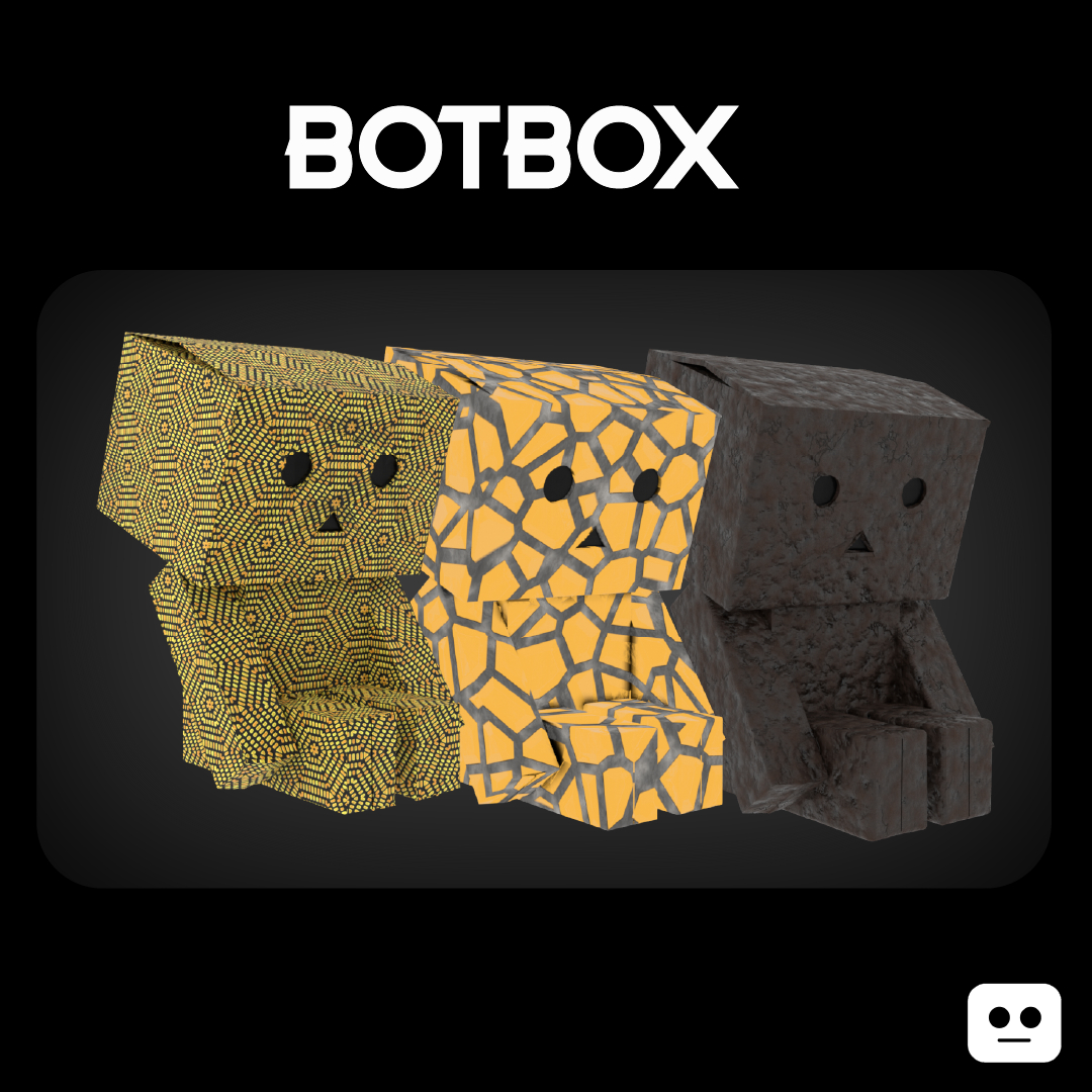 BOTBOXnft's tweet photo. Phase One

BOTBOX Base collection

#support
we will make it worth it

#ethereum
#opensea
#nftcollectors
#blockchain
#nftdrop
#cryptocurrency
#nftcollectibles
#bitcoin
#openseanft
#nftcollection
#cryptoartist
#nftartists
#eth
#nftartgallery
#artist
#metaverse
#nftartwork
#artwork https://t.co/DuXbhVtblL