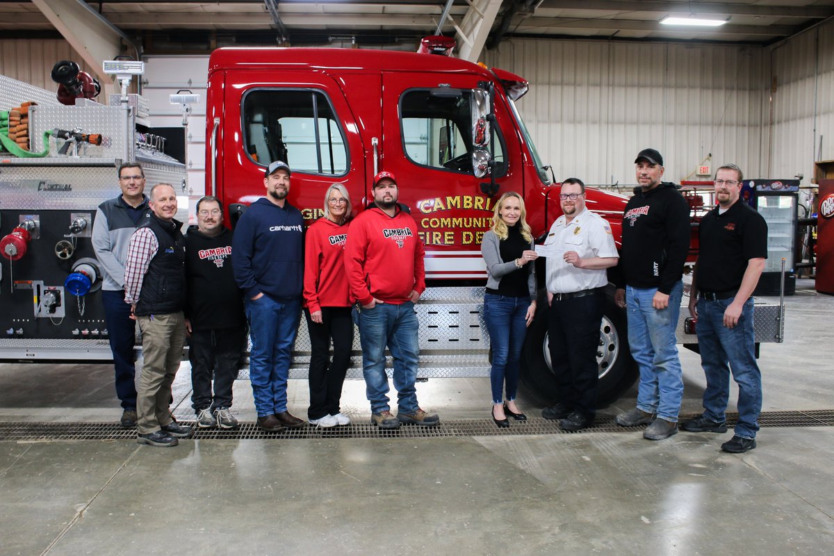 DidionInc's tweet photo. In celebration of our 50th anniversary, we are honored to announce $100,000 in contributions through the Didion Milling Foundation to local fire departments, law enforcement agencies and programs that serve local youth and families in need. https://t.co/kdO1JCkmaz https://t.co/bS6K7l1sIm