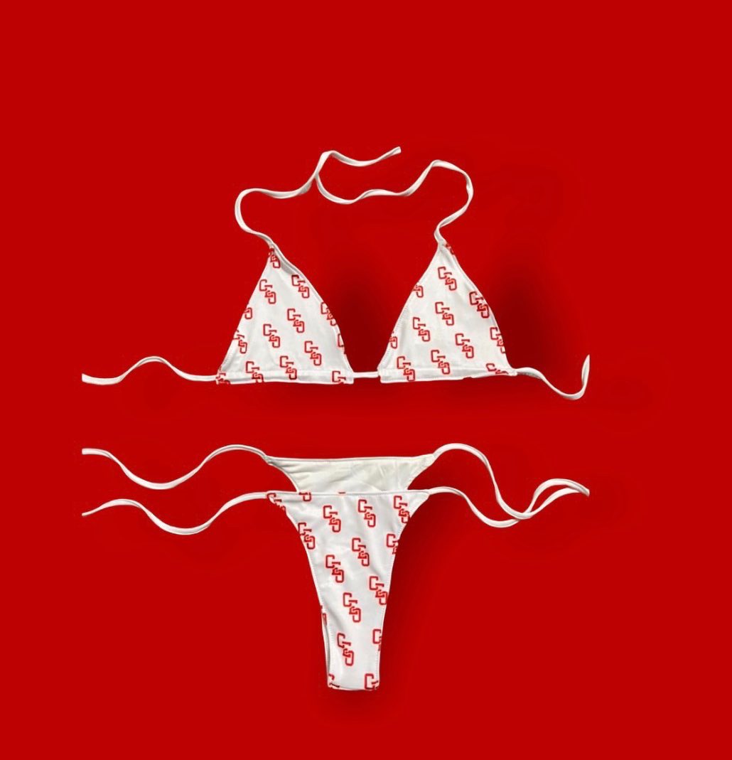 Charless_Carter's tweet photo. Swim In Style 💦: New Bikinis &amp; Swim Trunks Now Available for Men &amp; Women

Style: White &amp; Red ⚪️🔴

Follow CEO For Tommorow New Drop. 
Insta: @CEOINC_ https://t.co/pvcE51uZOa