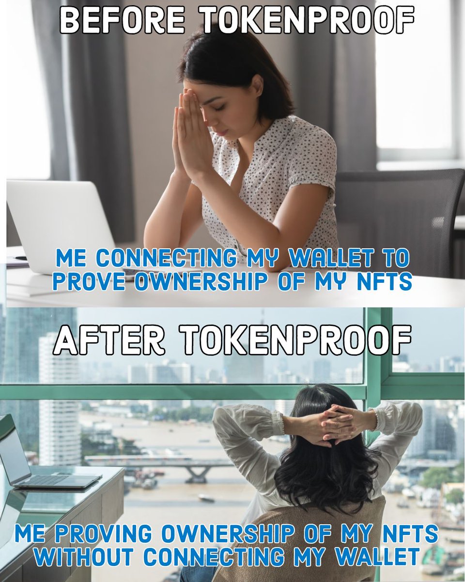 For token gated events, there is only one way. That is <a href="/tokenproof/">tokenproof.xyz</a> 😎