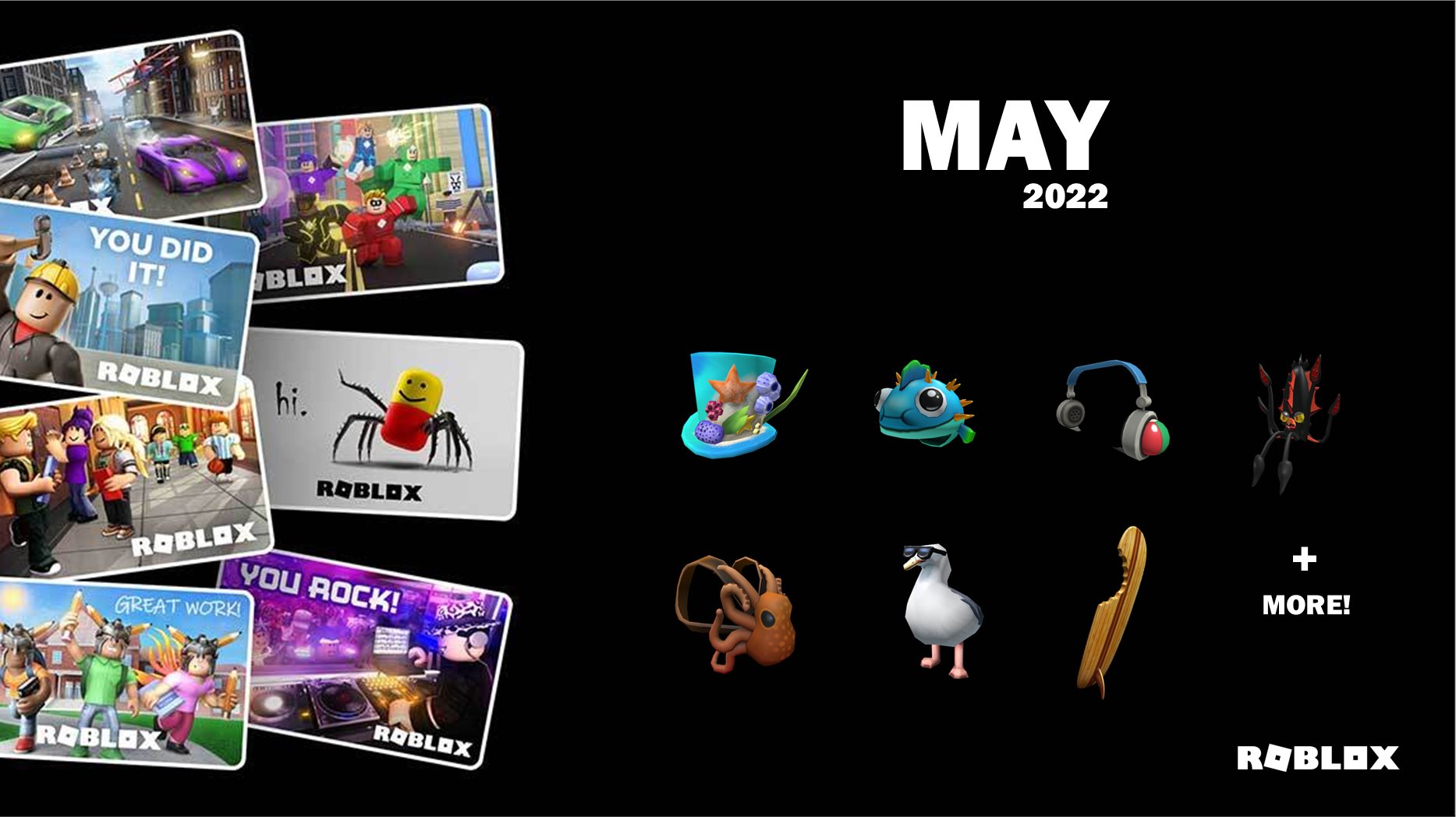 Roblox Gift Cards Include Free Avatar Items in May 2022: Here's