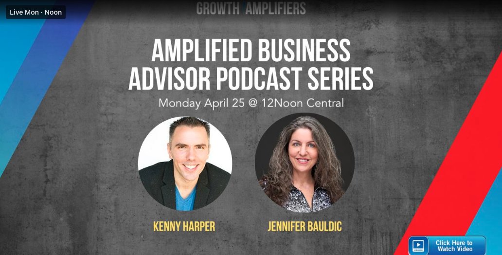 If you missed us LIVE, you can catch us on YouTube
Click here >  bit.ly/GAP0425

Thank you Kenny Harper !! You made my day 😀
#GivingYourBusinessALift #smallbiz #pricing #profits #value