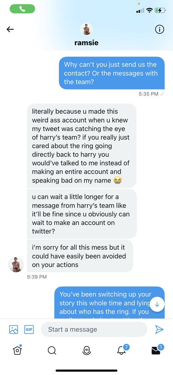 heresharrysring's tweet photo. we have already tried reaching out to hshq but got no response. now we “wait” for Harry’s team to contact us https://t.co/S2CPLSP1zT