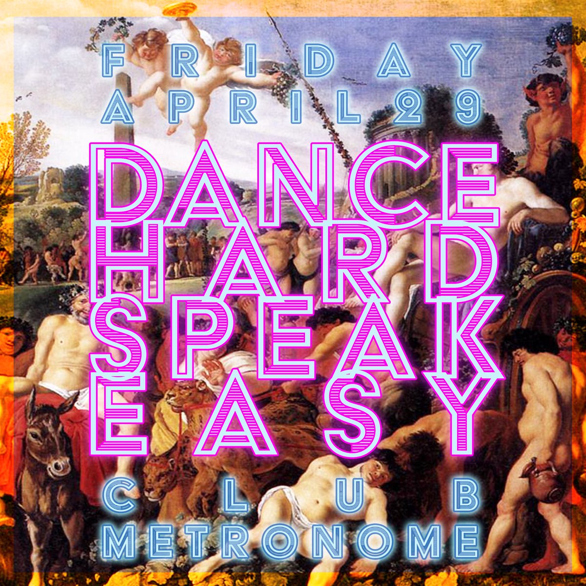 DJCH1A's tweet photo. Join us on the dance floor Friday, April 29th at Club Metronome, as DJ Chia guides us on a healing musical journey, roaring through the sounds of soul, funk, disco, and house. Dancehard Speakeasy: the Rites of Spring.
10:00pm // 21+ // $5 https://t.co/7yy7ZzKBv9
