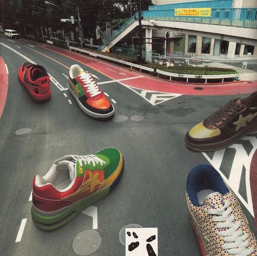 VELORIFIED's tweet photo. Ice Cream + Bapesta (2006) https://t.co/ufi093vXpW