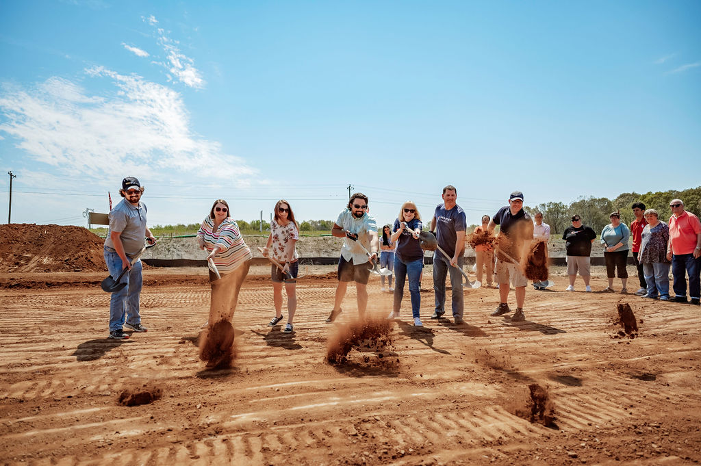 NewPostChurch's tweet image. Groundbreaking Day!  We've officially begun our building project.   Thank you to everyone that came out to celebrate this day with us!