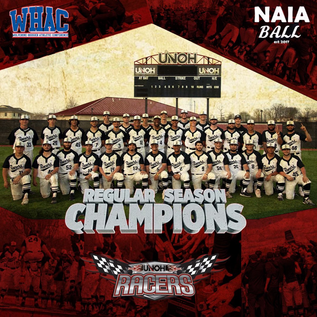 19-1 with 2 games to play in conference, UNOH are your <a href="/WHACAthletics/">WHAC</a> champions and have an overall record of 32-9. 
#FuelUp