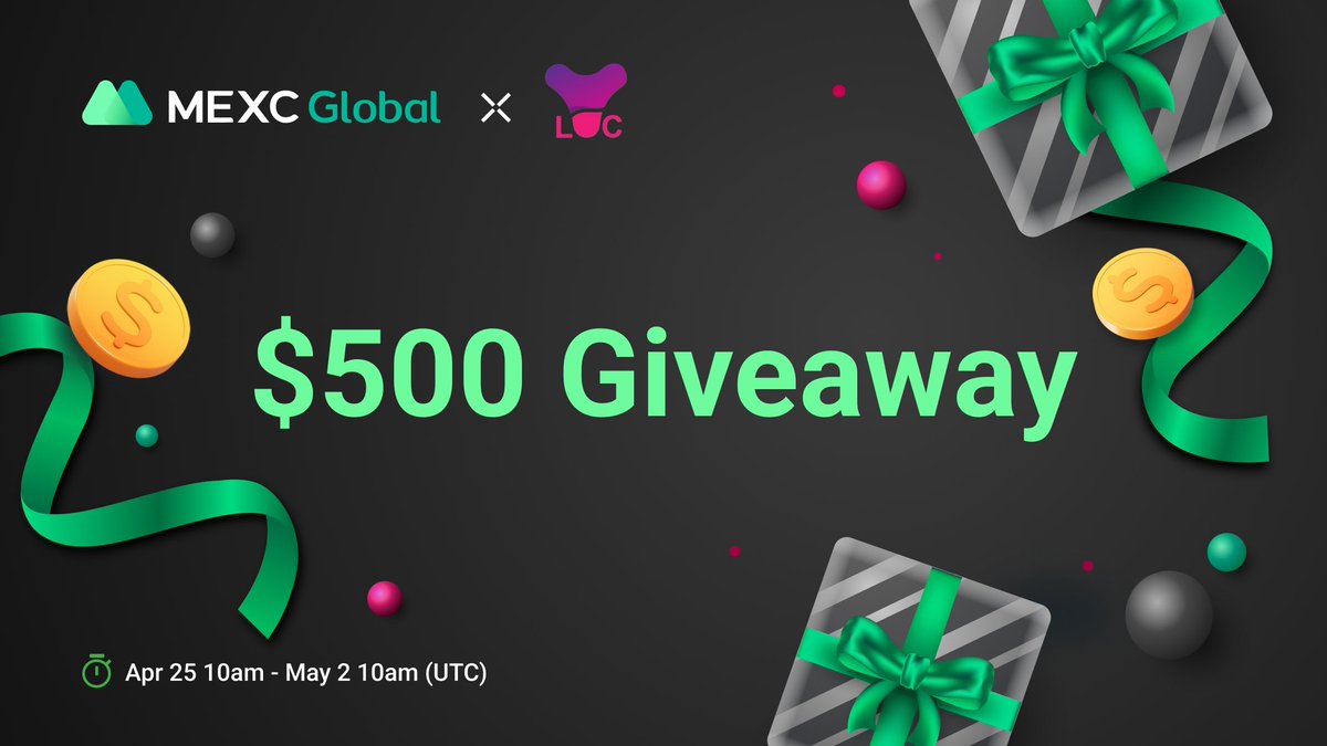 $500 #Giveaway to celebrate $LUC listing:
 
✅ Follow <a href="/LucretiusNet/">Lucretius</a>, @MEXC_Global &amp; <a href="/MexcIndia/">MEXC India</a>
✅ Join t.me/LucretiusNet &amp; discord.com/invite/mBErZap… 
✅ Like, RT &amp; Tag 3
✅ Comment #LUConMEXC
 
10 winners will be randomly selected to get the reward.
 
#Airdrops #Lucretius