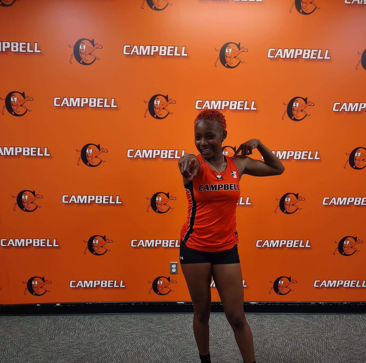 My girl is D1 Bound!
#CampbellUniversity
#RollHumps
#TrackandField