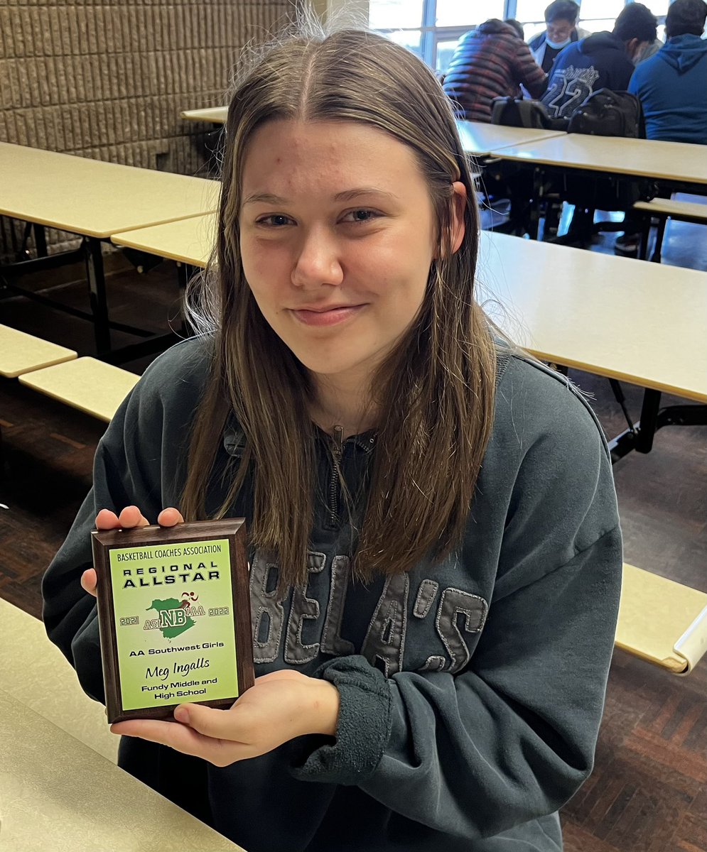 Congrats to our Meg Ingalls who was named an @NBIAA_ASINB regional All-Star in basketball!