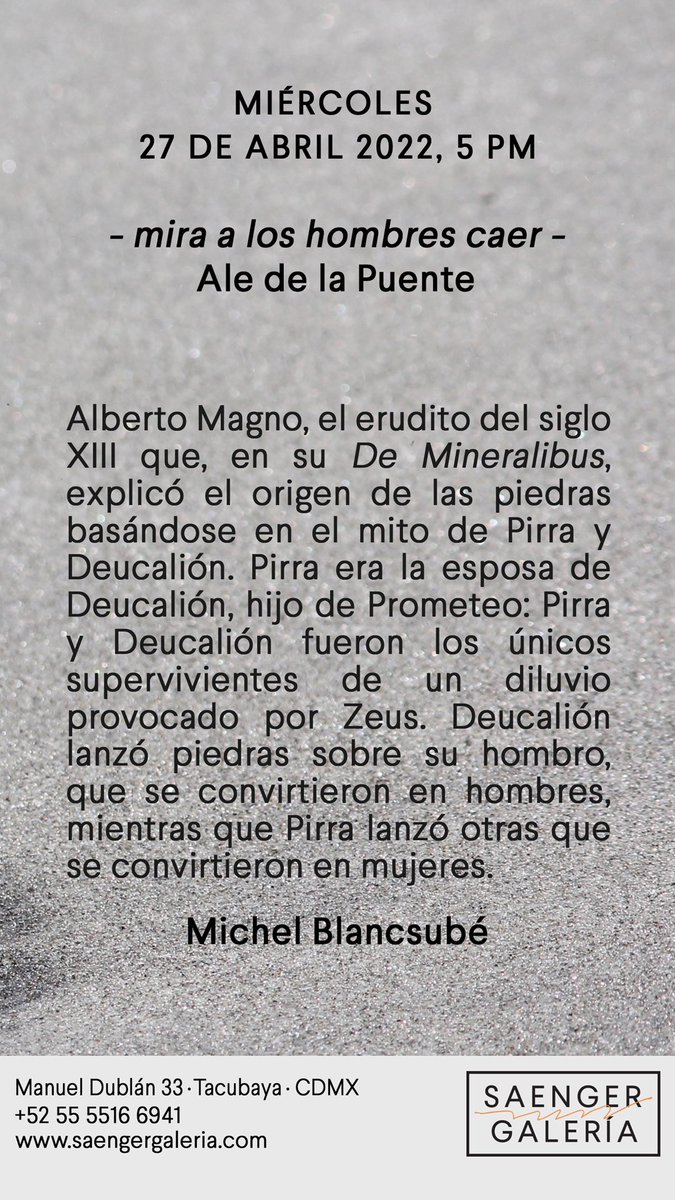 Este miércoles en GALERÍA SAENGER. El pronóstico del clima es bueno y promete un lindo atardecer, los esperamos!