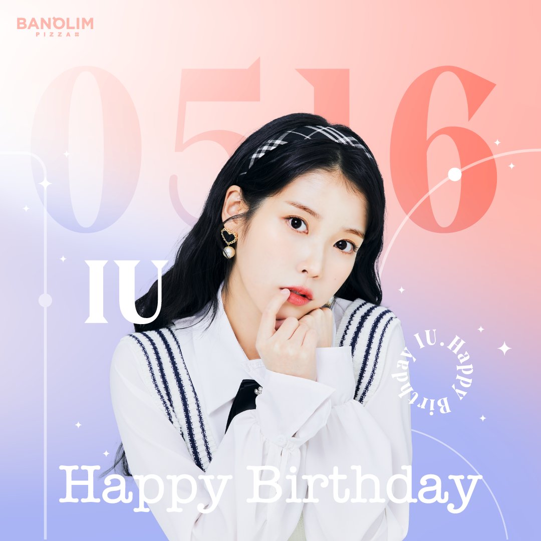 💜 HAPPY BIRTHDAY, IU 💜

5월 16일,
아이유님의 생일을
축하드립니다. !

#징탄절 #HBD_아이유 #happybirthday
#반올림피자샵 #반올림피자 #이지은 #반올림아이유 #아이유반올림 #아이유피자 #징짱 #이색피자 #인생피자 #피자덕후 #최애피자 #피맥 #피콜 #오늘뭐먹지 #쩝쩝박사