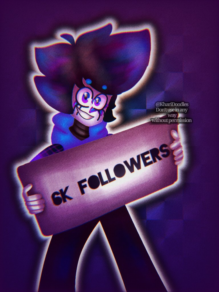 KhariDoodles's tweet photo. 6 THOUSAND FOLLOWERS, ABSOLUTELY INSANE, I DONT KNOW HOW TO THANK YOU GUYS ENOUGH, I LOVE ALL OF YOU, APJSUPCHSPNOSKXKDNXJ ❤❤❤
#6K #6Thousand #Milestone https://t.co/iV7Gs3uFMh