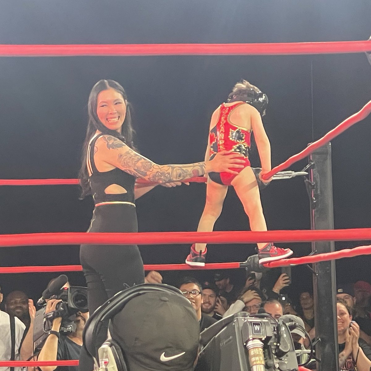 mayyid's tweet photo. Wholesome content
#REBELLION photo-dump #impactwrestling @Walking_Weapon https://t.co/zLX56cjqii