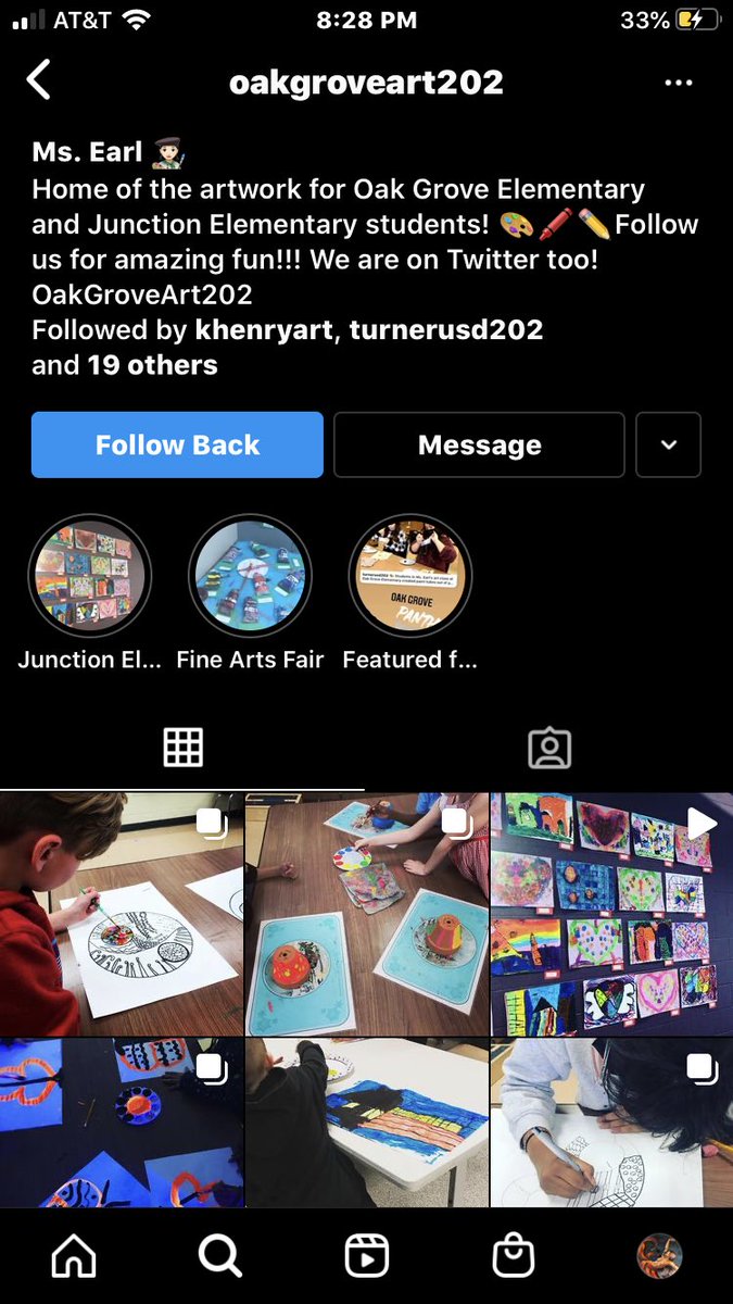 Ms. Earl is SUPER active on our instagram page! Make sure you go an follow amazing our artists!
