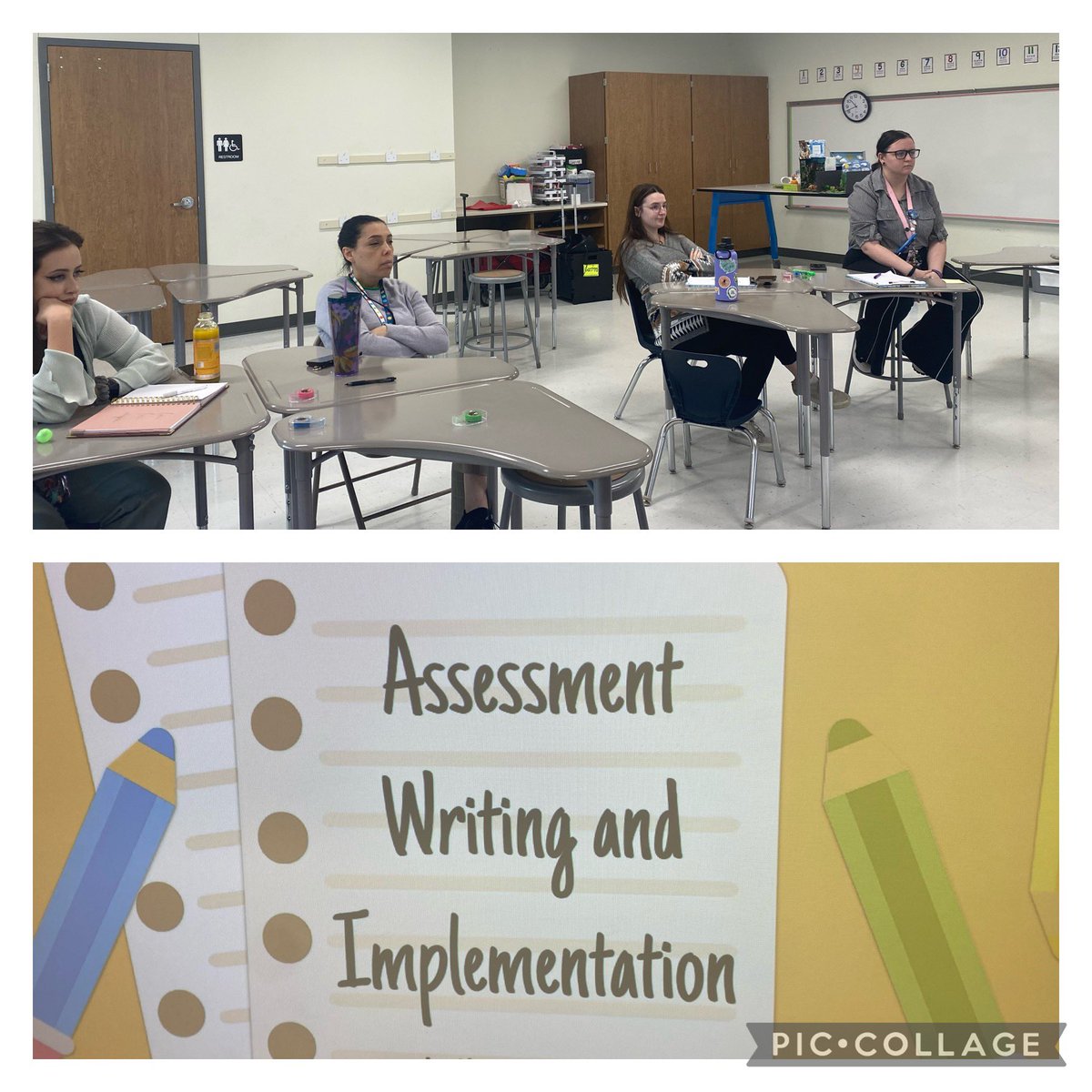 Spent the morning with @sdcastro15 presenting to @CottonwoodCISD teachers on writing assessments.