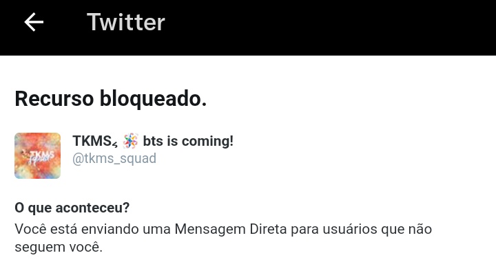 TKMS​៹ ⛓️ vagas fechadas tweet media