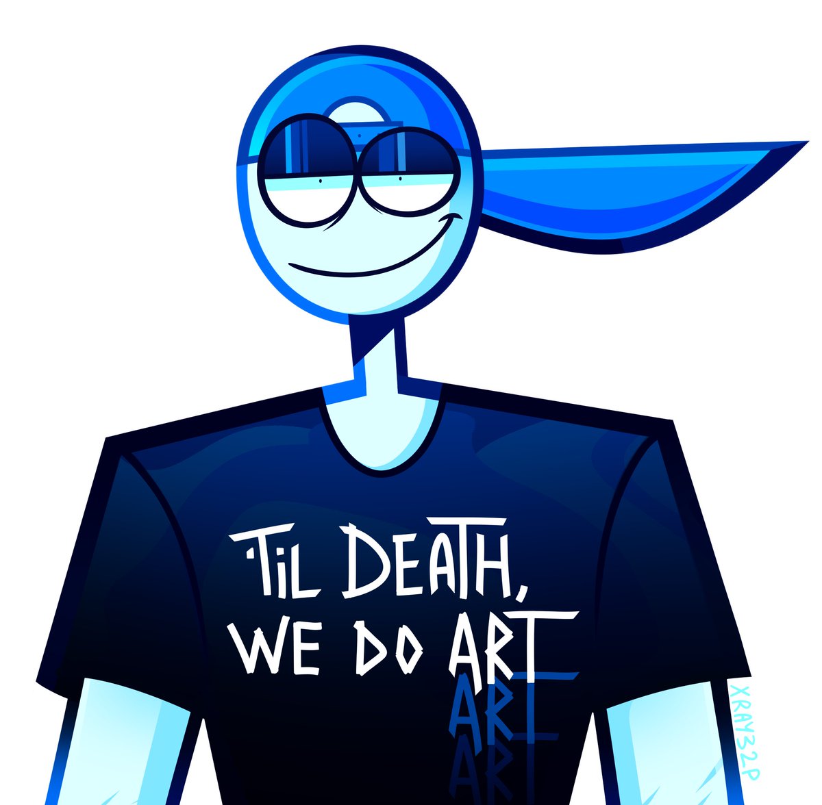 「stop. draw your persona in this shirt, N」|RAY 💙のイラスト