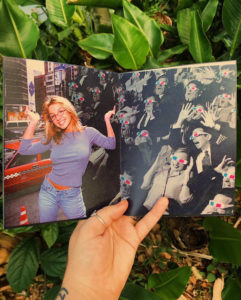spaceyartmacy's tweet photo. SPOUSE is here and I’m crying. If you got a sec pls look at it. Copies are $3 or just subscribe to @NoNothingZine and I’ll give you one for free! #BritneyArmy https://t.co/jt6wqLqMgy