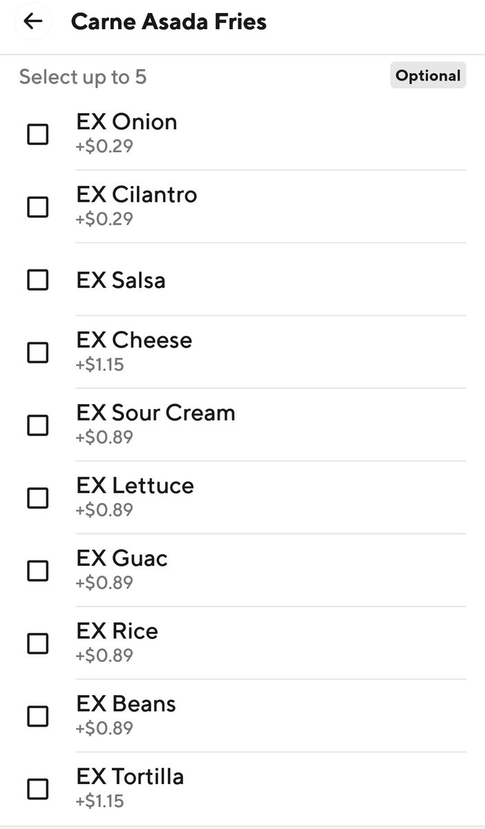 How does Mexican food have the meter to use all of these moves?