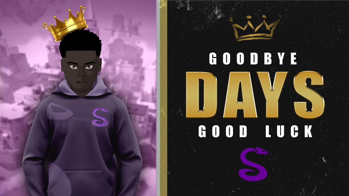 We would like to thank <a href="/BotonaEric/">Days</a> for being a part of Sinister and being a huge contributor as the Director of eSports here at SIN. And we wish him the best of luck in his future in eSports!