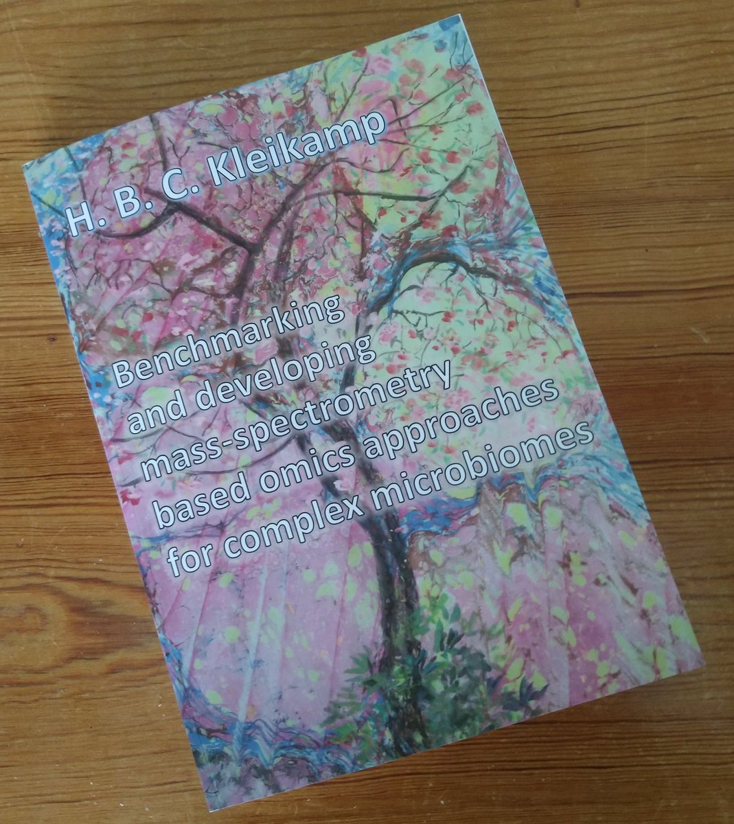Mark van Loosdrecht (@markvloosdrecht) on Twitter photo A new thesis fit for the spring season.
Congratulations to Hugo Kleijkamp,
Looking forward to the defence.
<a href="/TNWTUDelft/">Faculteit TNW / Faculty of Applied Sciences</a> #metaproteomics A new thesis fit for the spring season.
Congratulations to Hugo Kleijkamp,
Looking forward to the defence.
<a href="/TNWTUDelft/">Faculteit TNW / Faculty of Applied Sciences</a> #metaproteomics