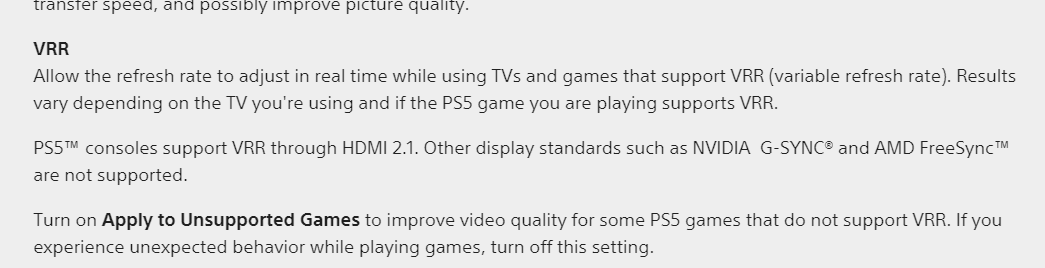 Darkfoxx_One's tweet photo. @AlfredLameche Il était temps!
Bon en revanche ça semble vraiment être un VRR traficoté car il n'est pas compatible AMD Freesync Premium (là où les les #XboxSeries font les 2).
C'est un VRR par les biais de prises HDMI 2.1, mais qui ne passe pas par le standard #AMDFreesync.
👀 @blueisviolet https://t.co/FDCMuS19S8