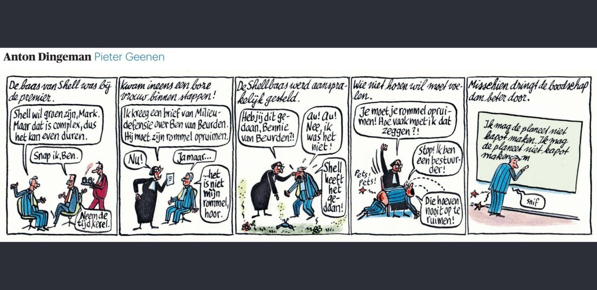 milieudefensie's tweet image. Morgenochtend in Trouw, nu alvast online: Anton Dingeman over de Shellbaas die billenkoek krijgt omdat hij zijn rommel niet opruimt.
Het is tijd. Stuur de Shell-bestuurders een ansichtkaart
👉 bit.ly/Kaart-Shell-tw