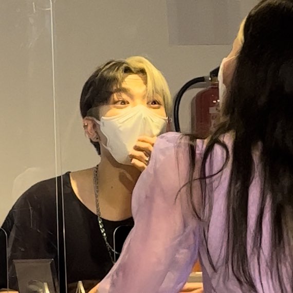 woosancore's tweet photo. hongjoong when i said i love aurora ☹️ https://t.co/fqjl0qNKtB