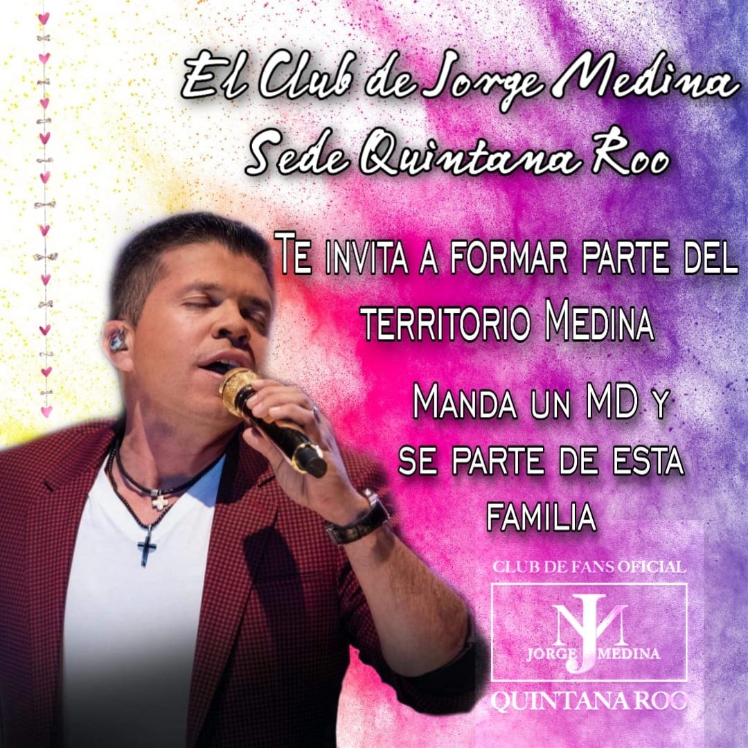 JMClub_EdoMex's tweet photo. Eres fan de #JorgeMedina y te gustaría pertenecer a su club de fans???
Que estas esperando? 
En #TerritorioMedina tenemos un lugar para ti, solo déjanos un msj y te contactaremos de inmediato!!!
#FiestaEnElRancho
#EstoyEnLaCárcelDeTusPiernas
#YoSoySedeEdoMex
@j_medina37
By: Ann https://t.co/pRGujQwUdT