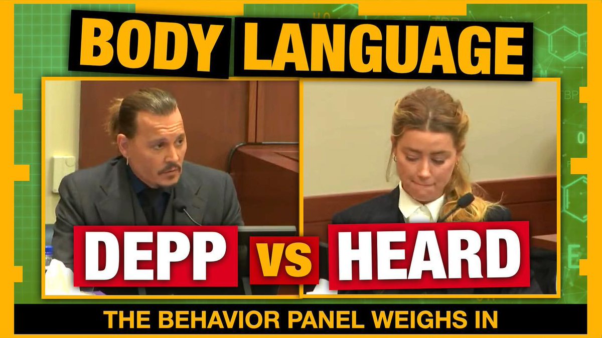 THURSDAY at 12:30 PM EST on YouTube

#johnnydepp #johnnydepptrial #thebehaviorpanel #tbp #tbpthursdays #thursday #amberheard #amber #amberheardtrial #trial #abuse #depp #vs #heard #bodylanguage