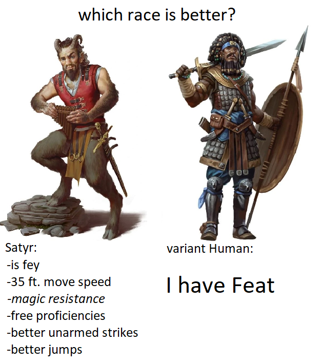 Variant Human Difference DND Memes on Twitter: