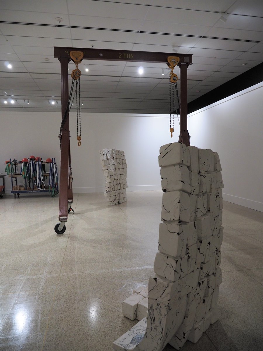 SDMA's tweet image. Opening Art Alive weekend! "TERRA: Fernando Casasempere" highlights the urgency of the environmental crisis through installations that utilize the Earth as both subject and medium.

This is the Chilean ceramic sculptor’s first solo #exhibition in the US. sdmart.org/exhibition/ter…